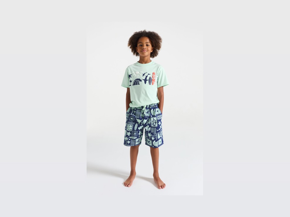 Bermuda bleu garçon 1