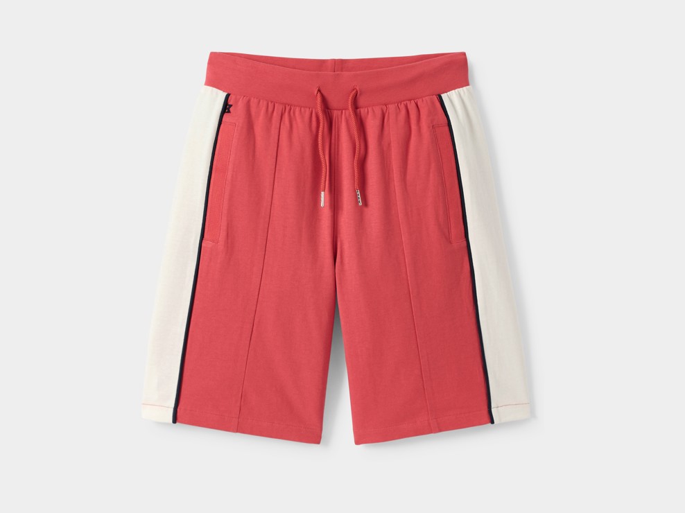 Bermuda rouge garçon 1
