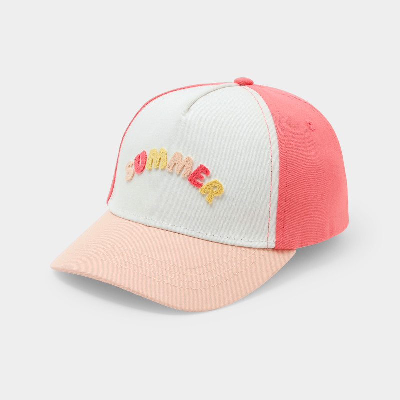 Cap bestickt rosa Mädchen