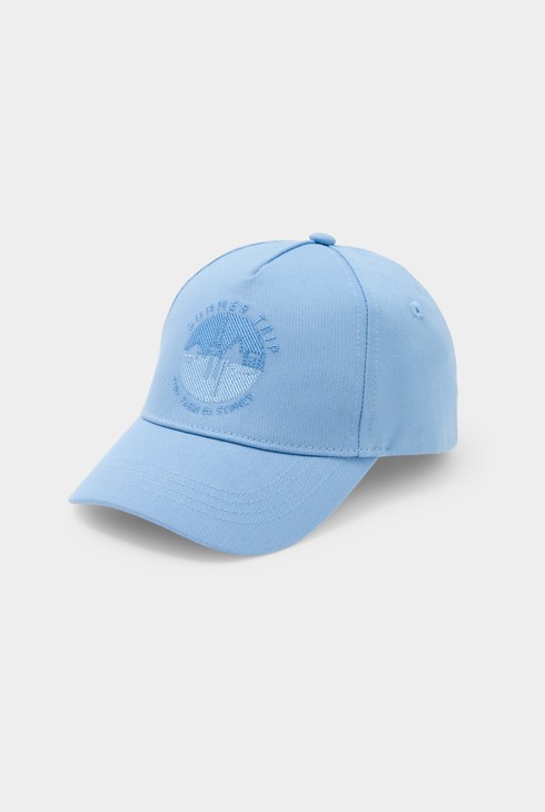Casquette bleue garçon 1