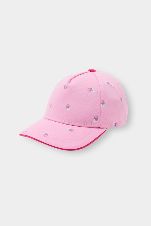 Rosa Cap Kleinkind Mädchen 1