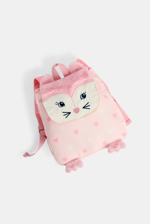 Sac à dos rose bébé fille 1