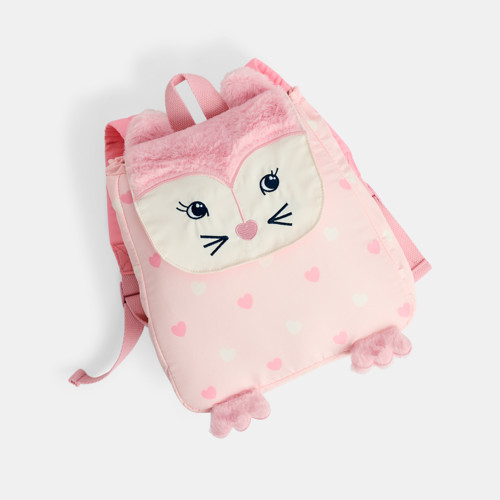 Sac À Dos Rose Bébé Fille - Rose Thé -  - OBAIBI