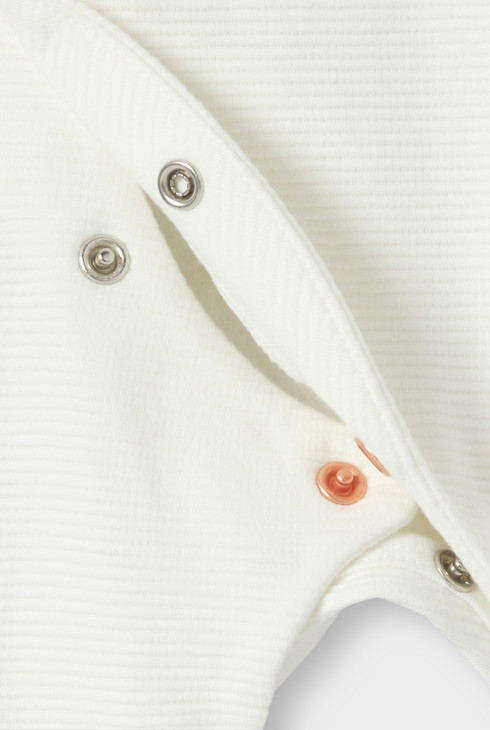 Pijama blanco crudo para bebé niño 2