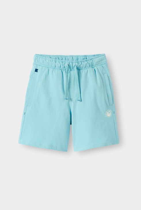 Bermuda bleu turquoise garçon 1