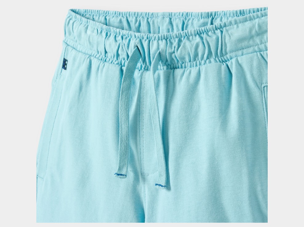 Bermuda blu turchesi per bambino 2