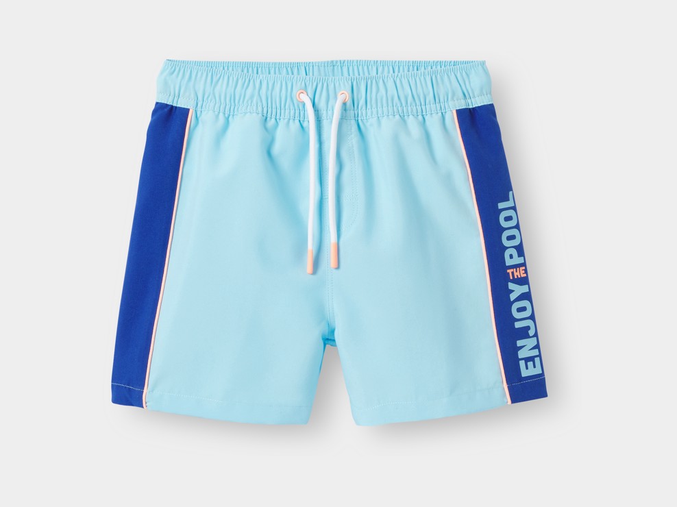 Short de bain bleu garçon 1