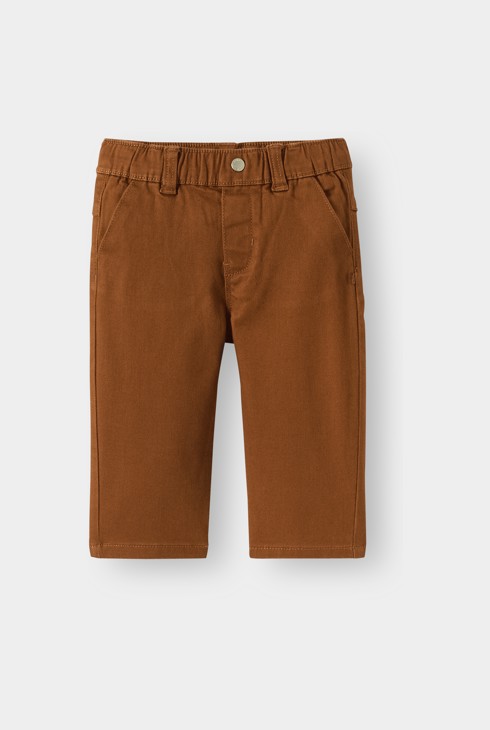 Pantalon marron bébé garçon 1
