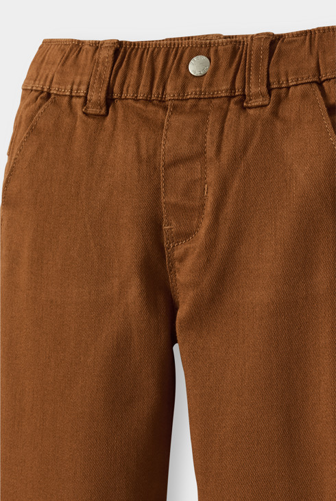 Pantalon marron bébé garçon 2