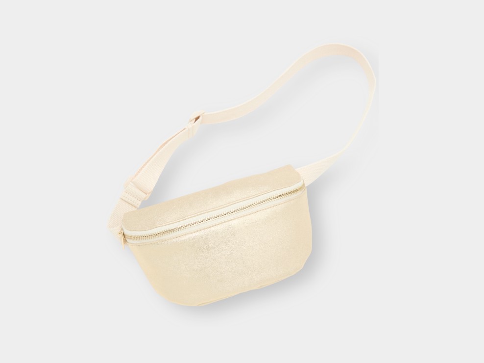 Sac banane fille doré 1