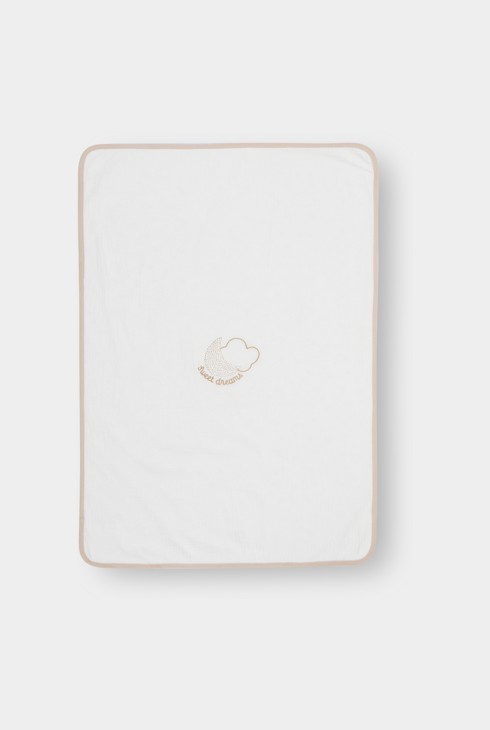 Lange blanc "Sweet dreams" bébé 2