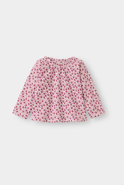 Roze bloes met vlinders voor babymeisjes 1