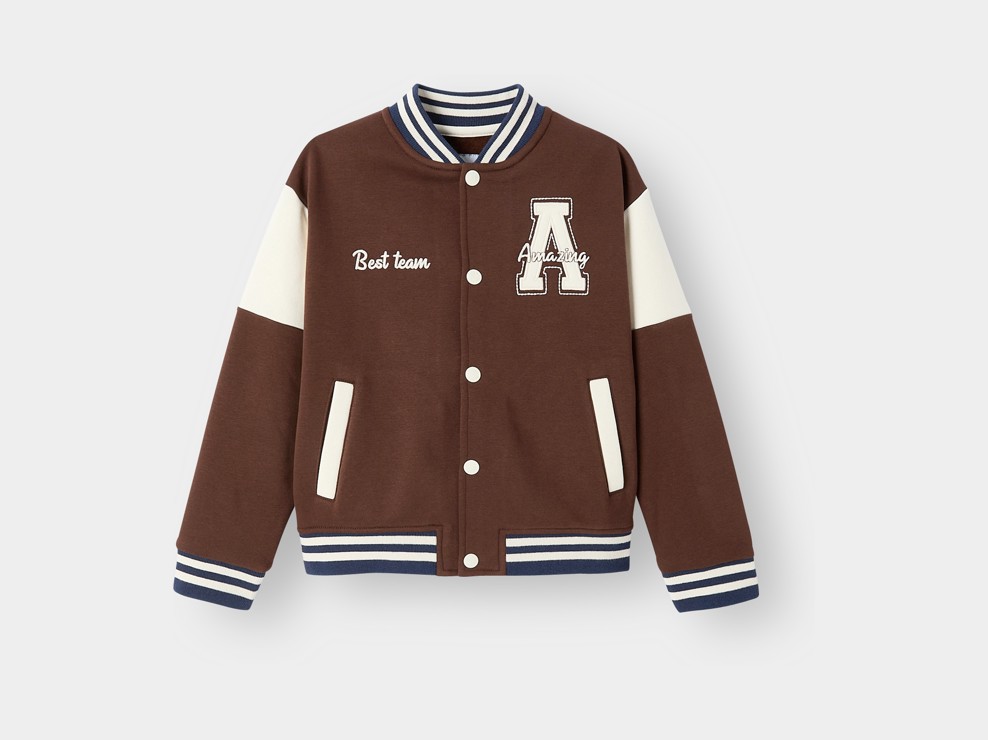 Braune Teddyjacke für Jungen und Mädchen 2
