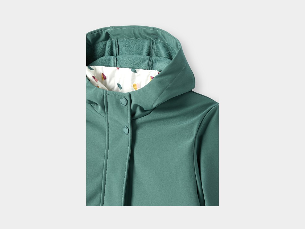 Parka 3 en 1 vert fille 2
