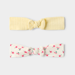 Lot de 2 bandeaux multicolores fille