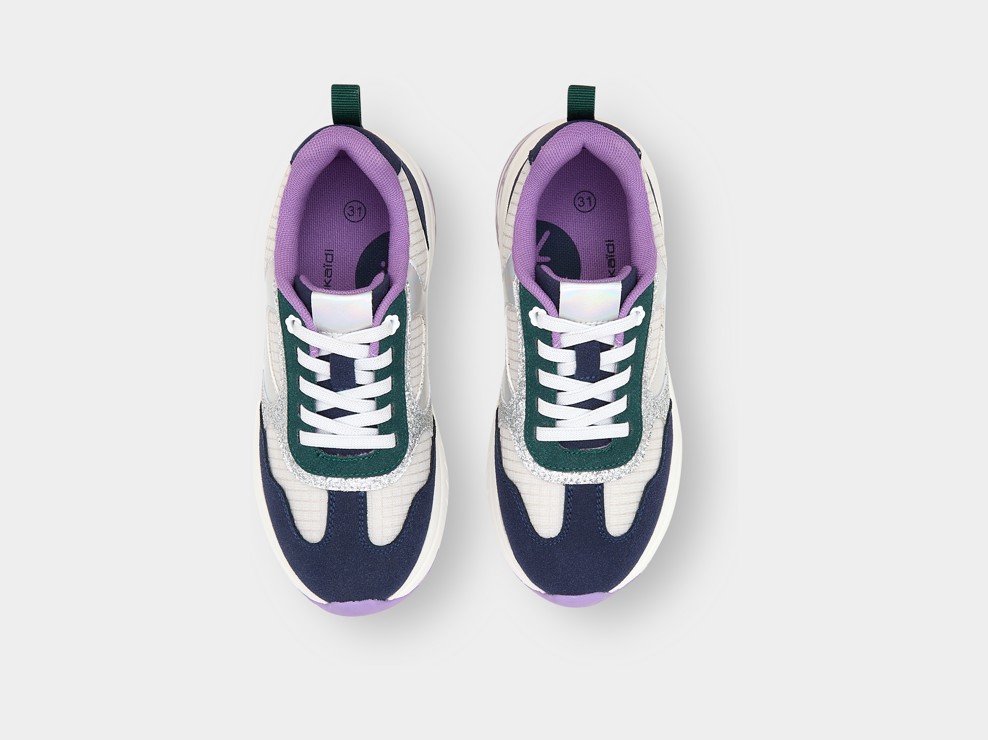 Sneakers multicolori da bambina 2