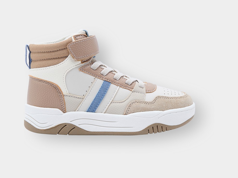 Basket montante blanche garçon 1