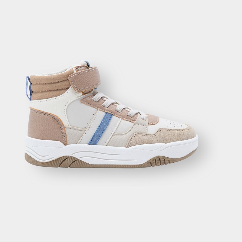 Scarpe da ginnastica alte bianche da BAMBINO