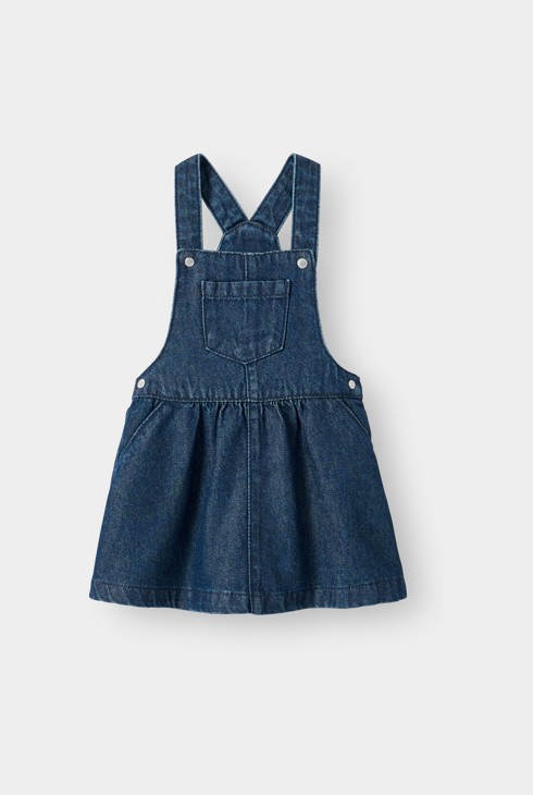 Ensemble salopette denim bébé fille