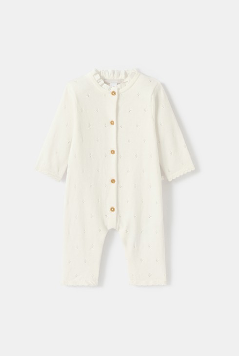 Mono blanco para bebé niña 2