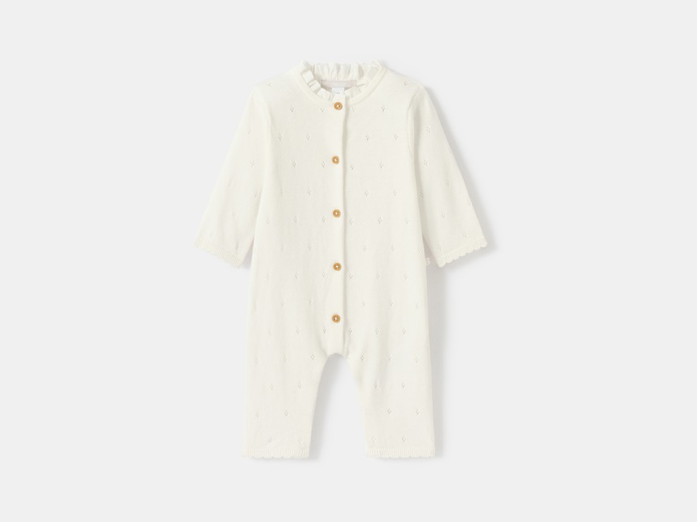 Mono blanco para bebé niña 2