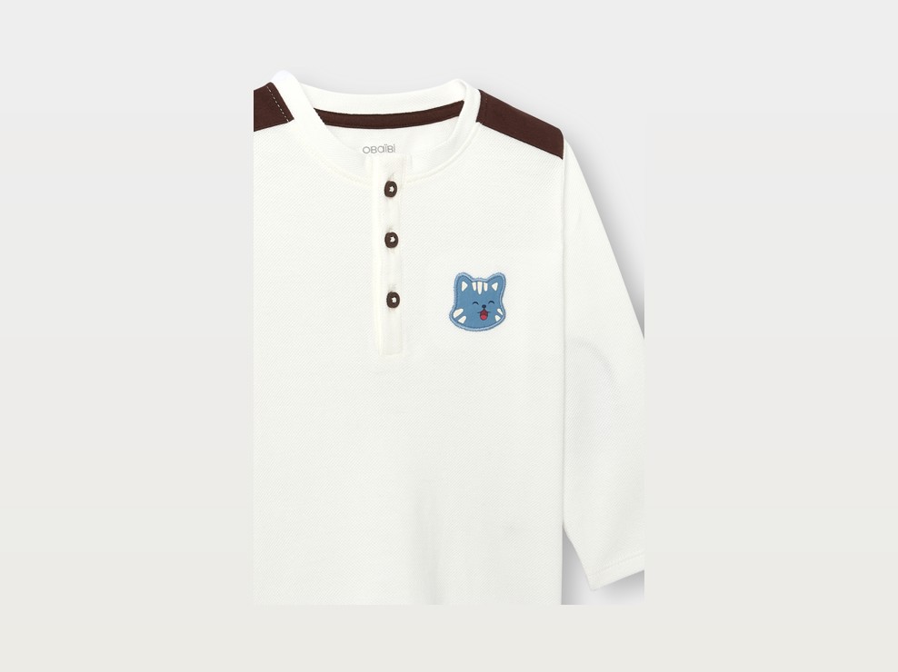 T-shirt blanc garçon 2