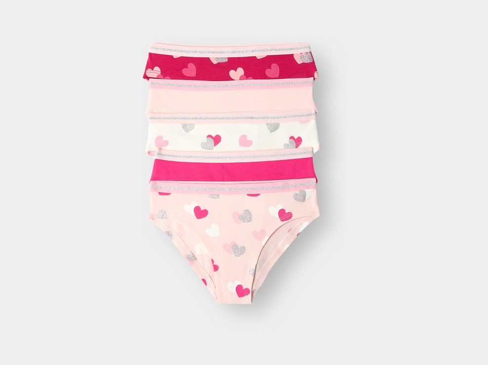 Lot de 3 culottes roses fille 1