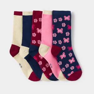 Lot de chaussettes multicolores fille