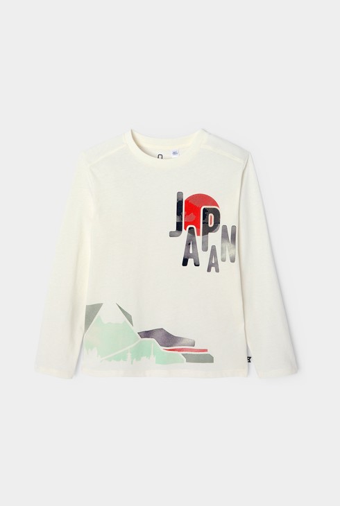 Camiseta blanca «Japan» para niño 1