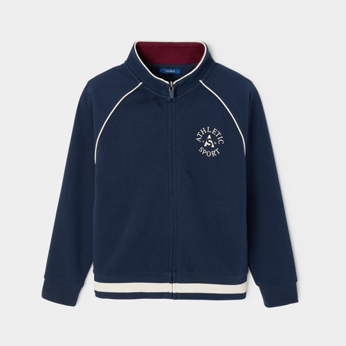 Veste Zippée Bleue Garçon - Bleu Navy - 6A - OKAIDI
