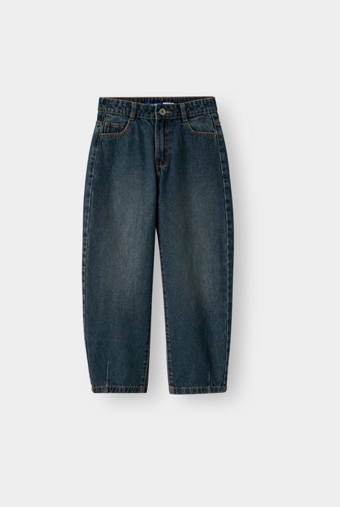 Jean forme balloon bleu fille 1
