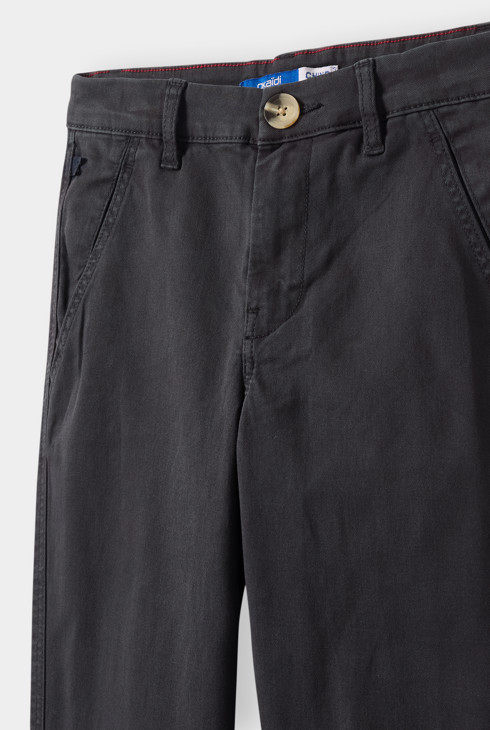 Pantalon droit gris foncé garçon 2
