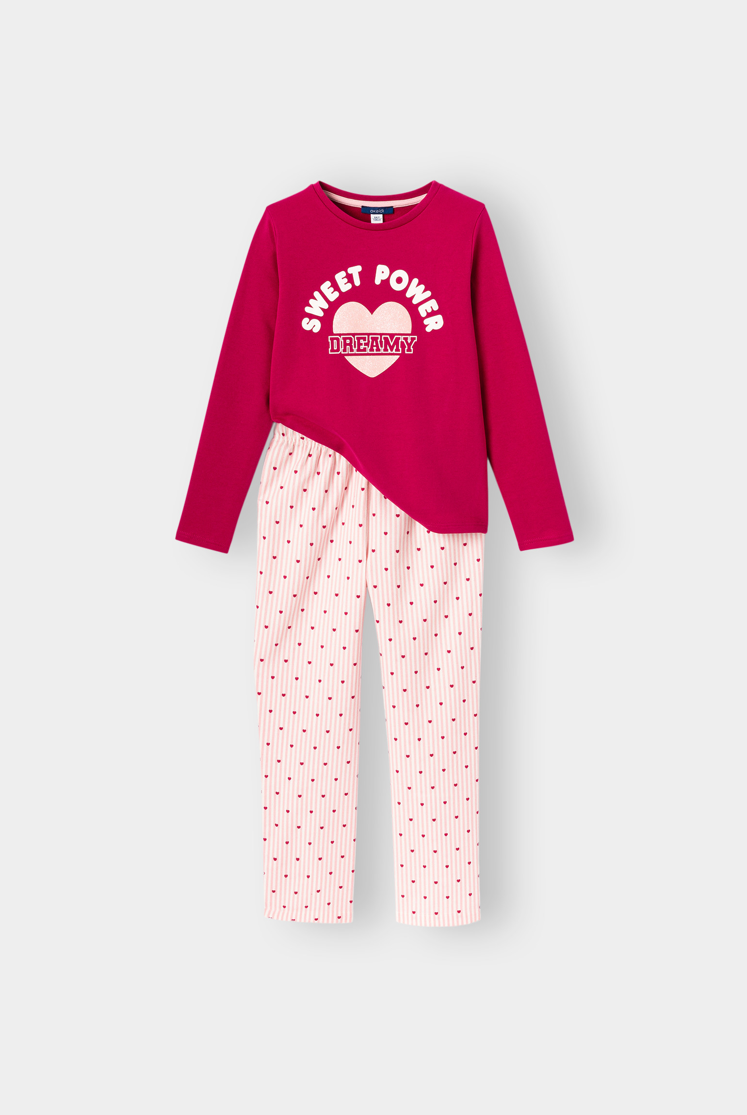 Pyjama rose fille - Rose Petunia