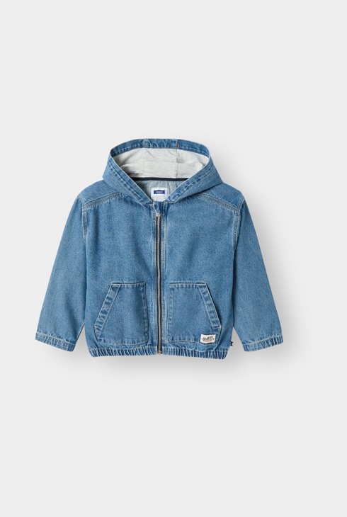 Veste à capuche denim garçon 1