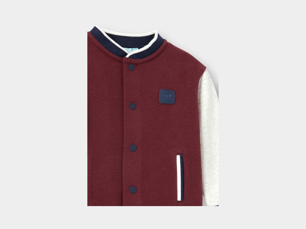 Bordeauxroter Eulen-Teddy für Babyjungen 2