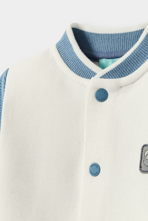 Blauw teddyjasje voor babyjongens 2