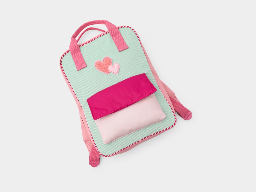 Sac à dos vert fille 1