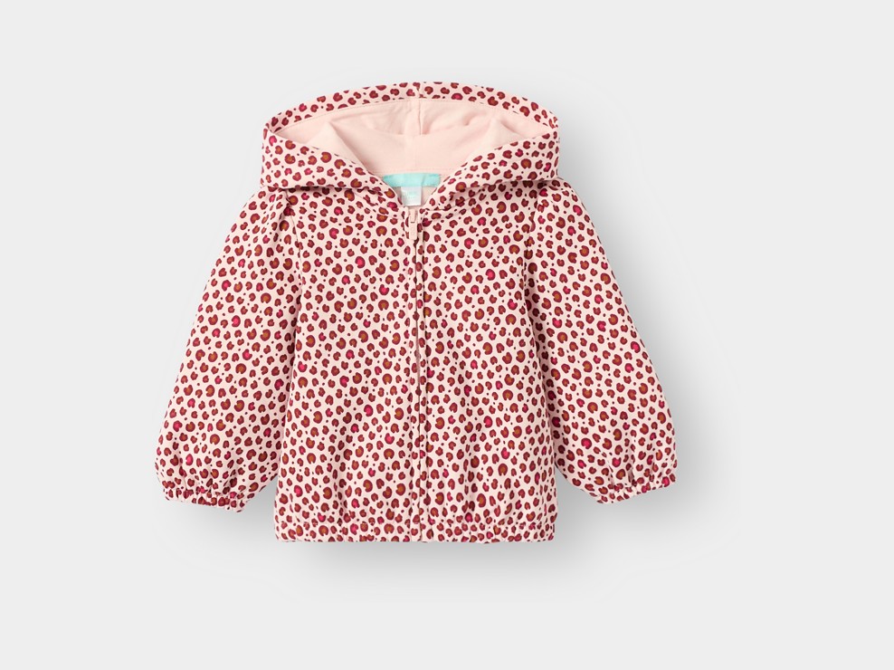 Veste léopard rose bébé fille 2