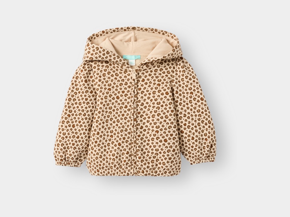 Veste imprimé léopard bébé fille 1