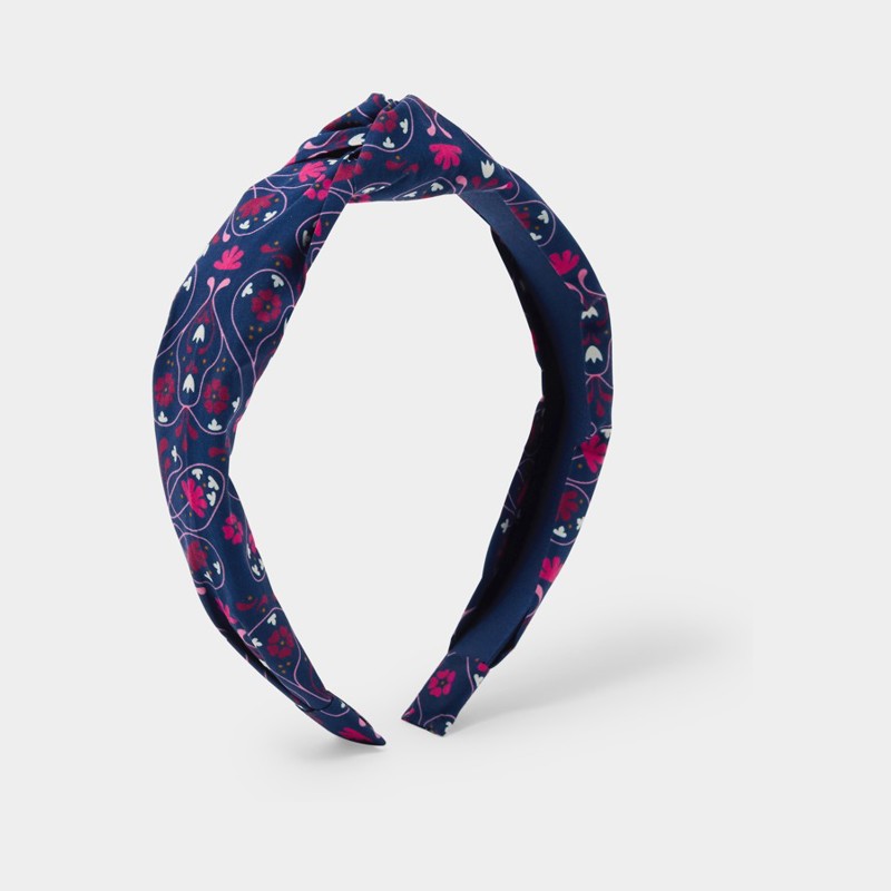 Diadema azul para niña