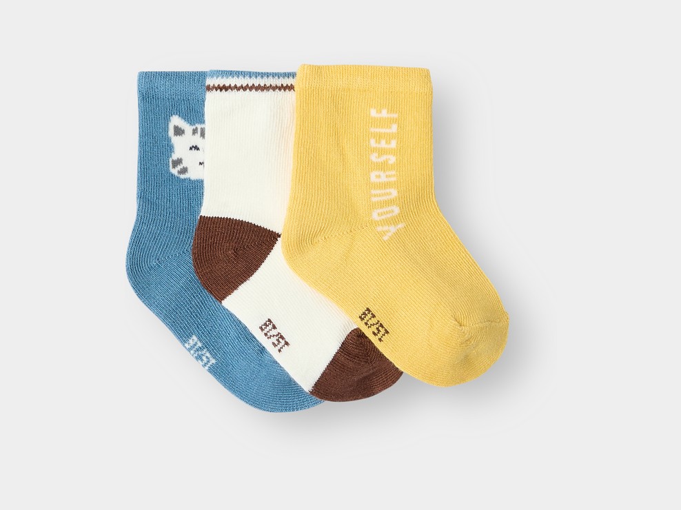 Ausgefallene Babysocken für Jungen (3er-Pack) 1