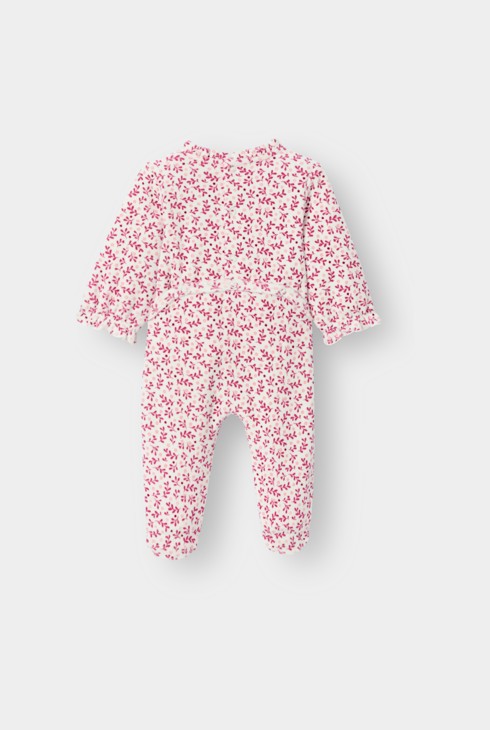 Dors bien imprimé rose bébé fille 2