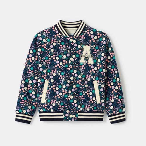Blouson Teddy Imprimé Multicolore Fille - Imprimé Multicolore - 3A - OKAIDI