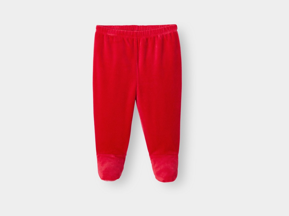 Conjunto de pijama rojo para bebé niña 2