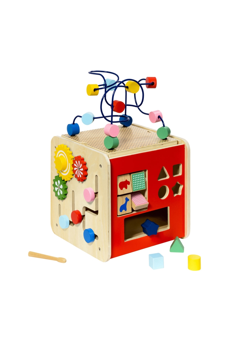 Cube géant multi activités en bois Oxybul 1