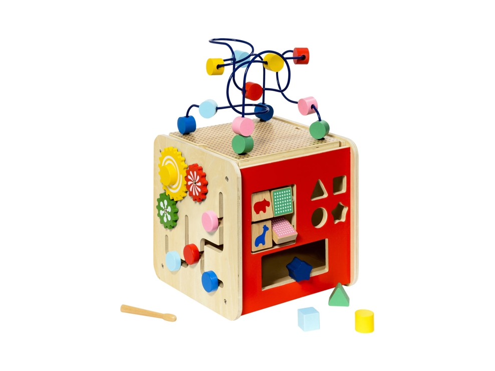 Cube géant multi activités en bois Oxybul 1