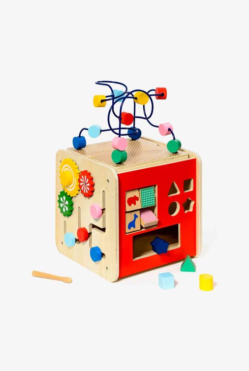 Cube géant multi activités en bois Oxybul 1