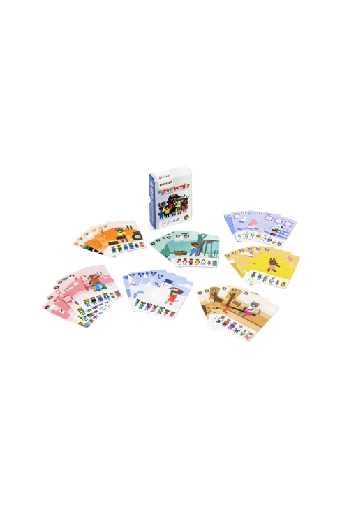 Jeu de 7 familles Funny Family Oxybul