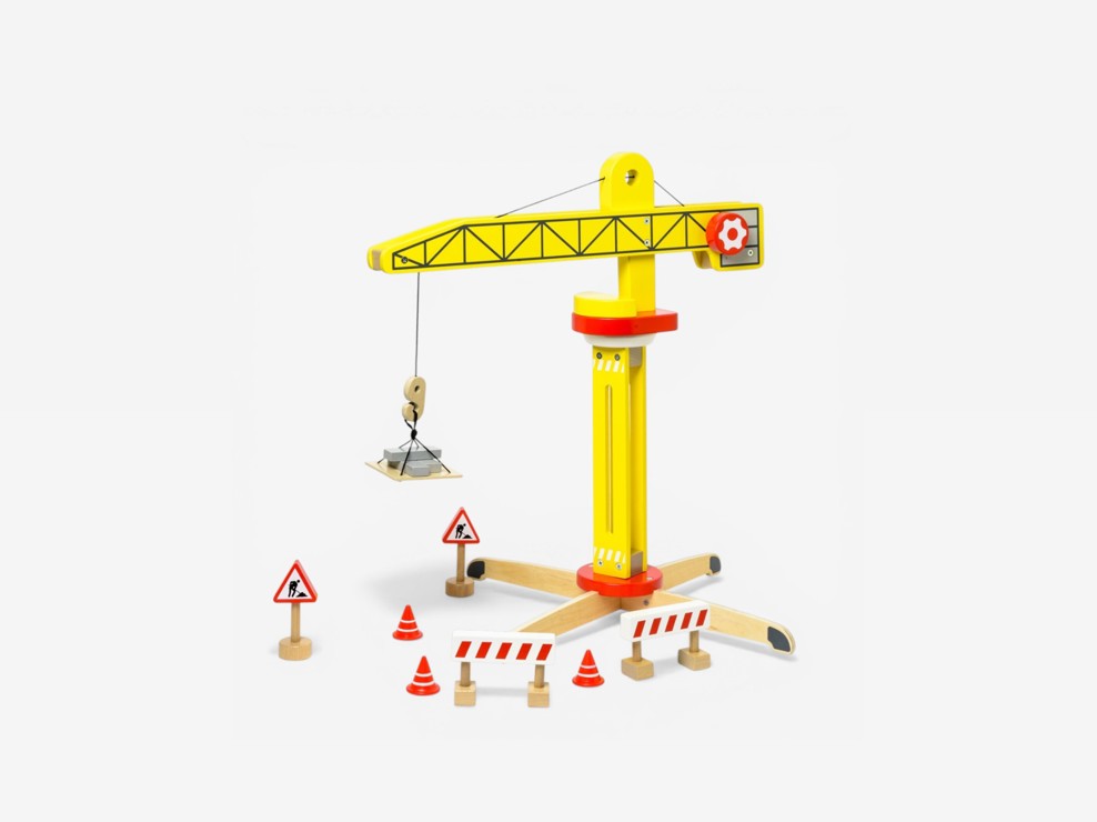 Grue en bois mécanique Oxybul 1
