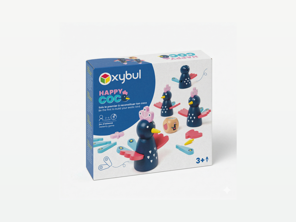 Das Brettspiel Happy Coco von Oxybul 1